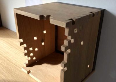 Meuble cubique de rangement design