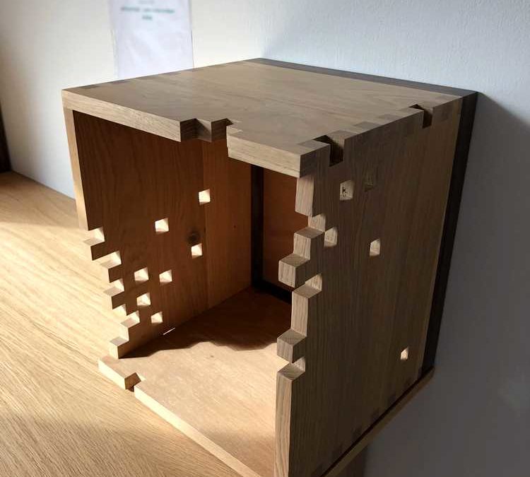 Meuble cubique de rangement design