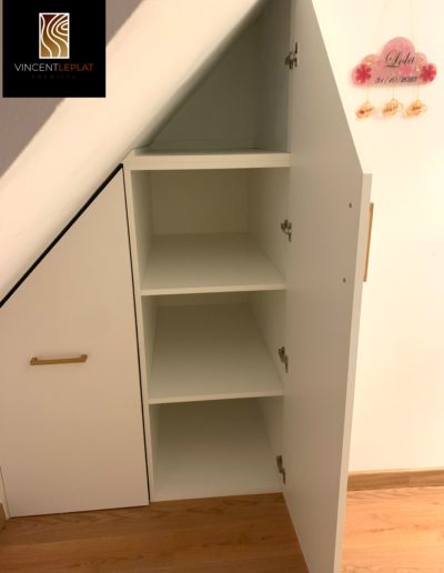 Placard sous pente